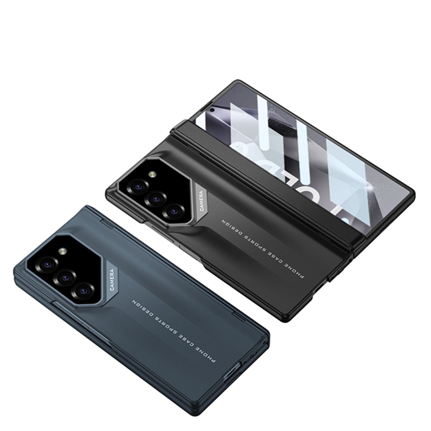 SPORTS DESIGN | Magnetic Hinge Shockproof Phone Case With Screen Protector For Galaxy Z Fold 6/5/4