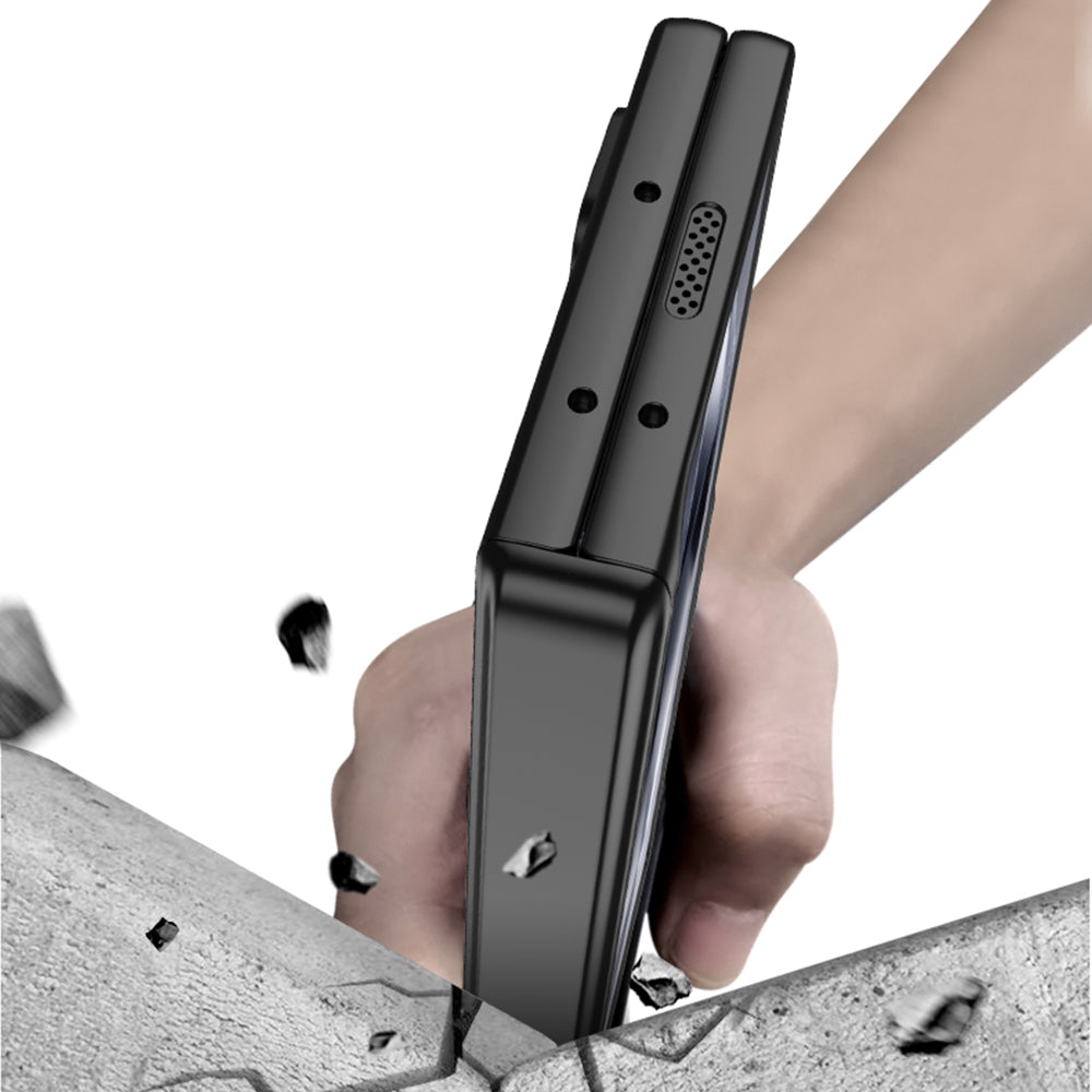 Magnetic Hinge Bracket Shockproof Phone Case With Back Screen Protector For Galaxy Z Fold6