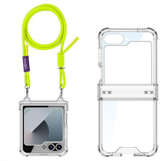 Shockproof Phone Case With Lanyard For Galaxy Z Flip 6/5/4/3