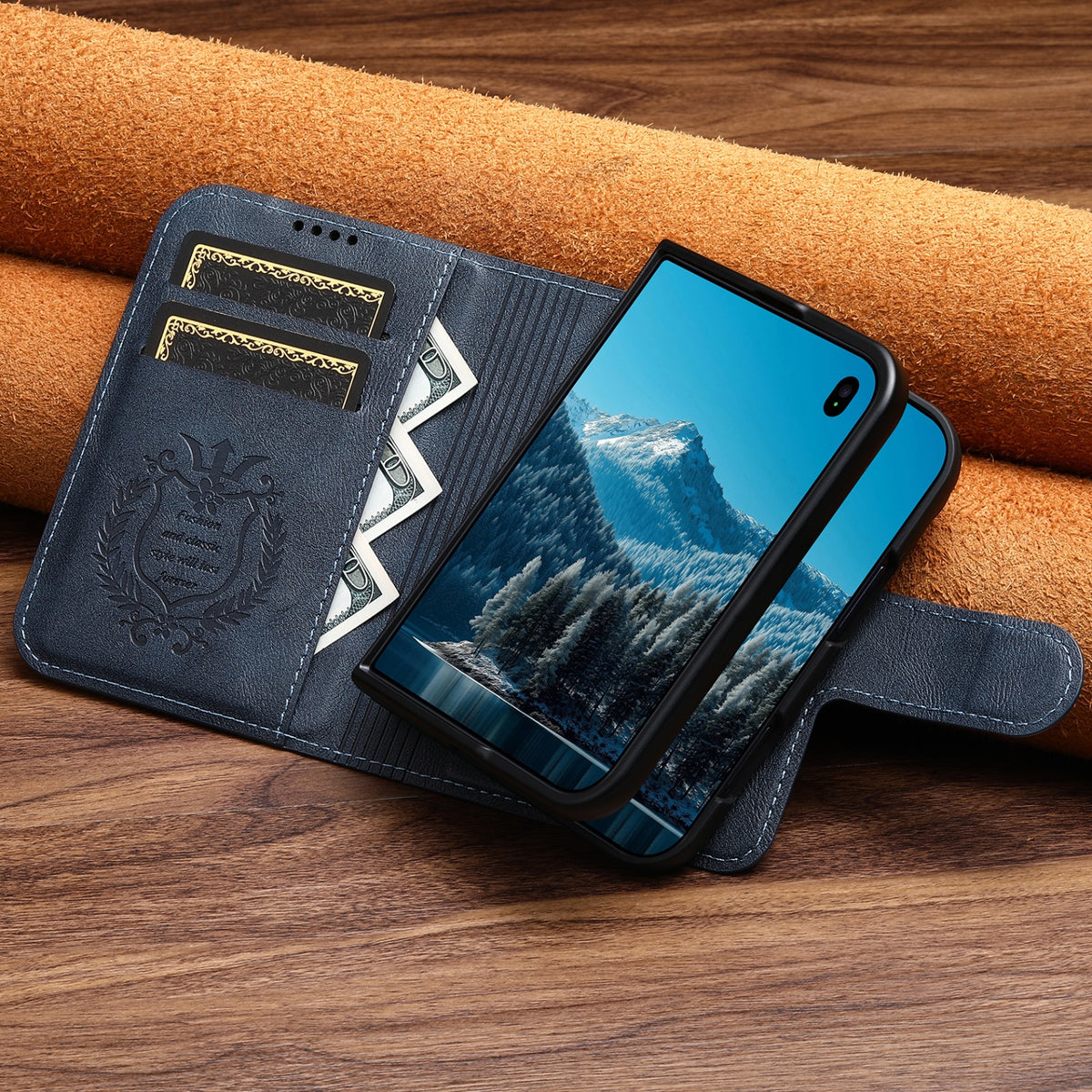 iPhone Duo | 2-in-1 Magnetic Leather Wallet Case with Detachable Folio