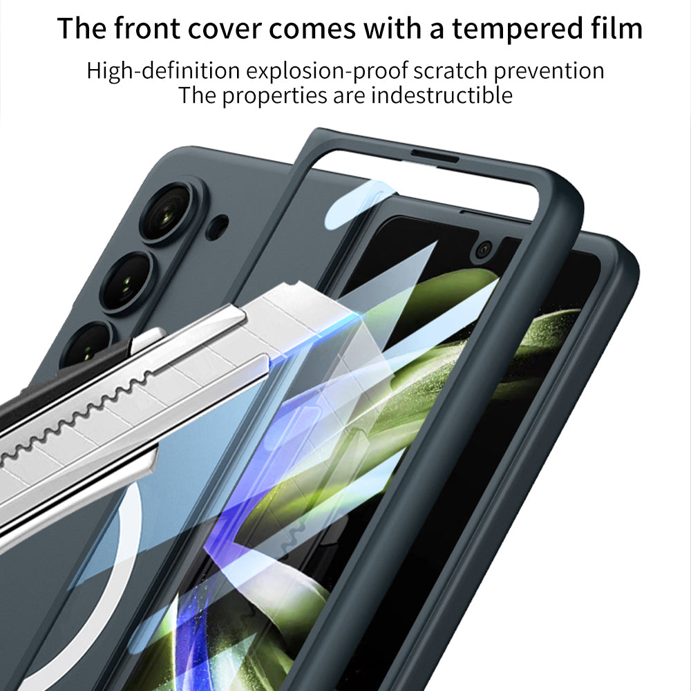 Premium All-inclusive Magnetic MagSafe Phone Case With Back Screen Protector For Samsung Galaxy Z Fold 5/4/3 5G - mycasety2023 Mycasety