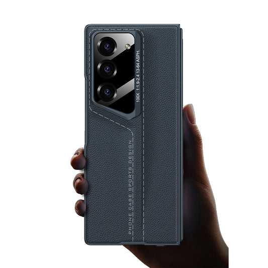 Luxury All-inclusive Anti-fall Shockproof Leather Phone Case For Galaxy Z Fold 6