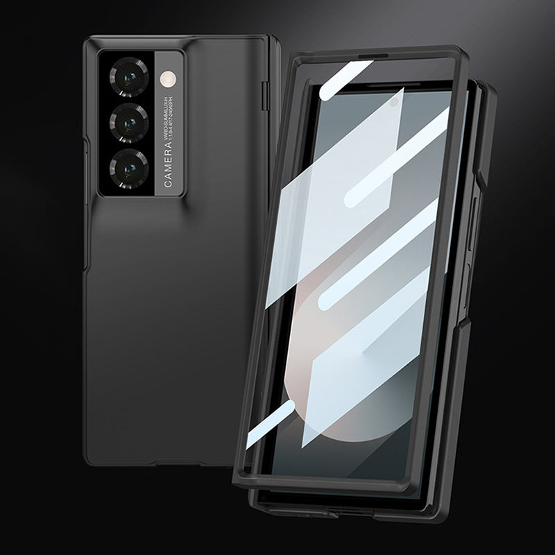 Magnetic Hinge Shockproof Phone Case With Screen Glass Protector For Galaxy Z Fold6