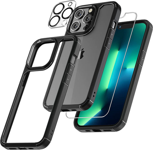 All-inclusive Protective iPhone Case With Screen Protector Film & Lens Film - mycasety2023 Mycasety