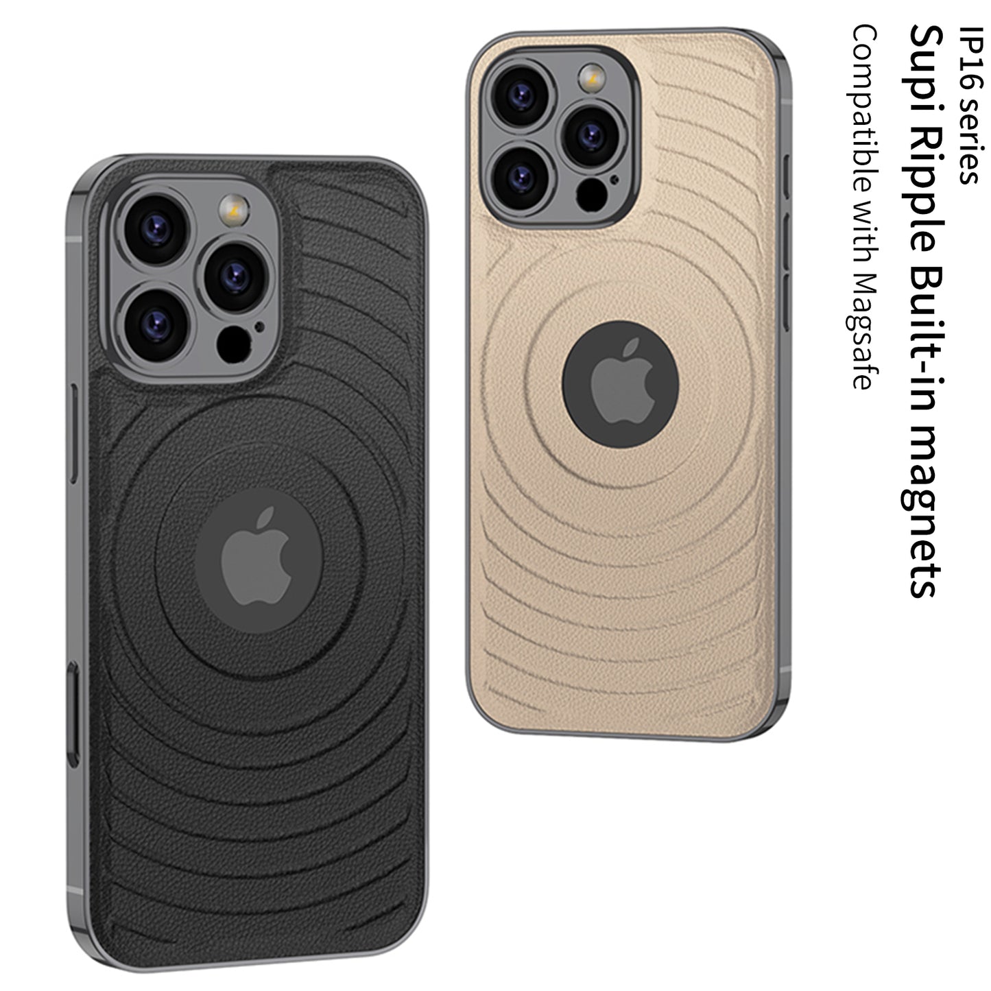 Leather Shockproof Magnetic Cover For iPhone