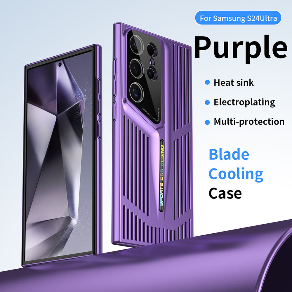 Newest Summer Blade Cooling Phone Case For Galaxy