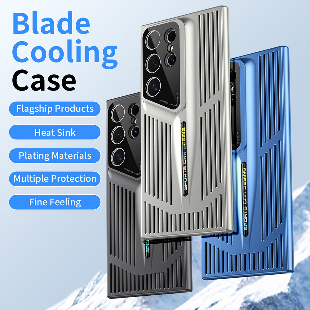 Newest Summer Blade Cooling Phone Case For Galaxy