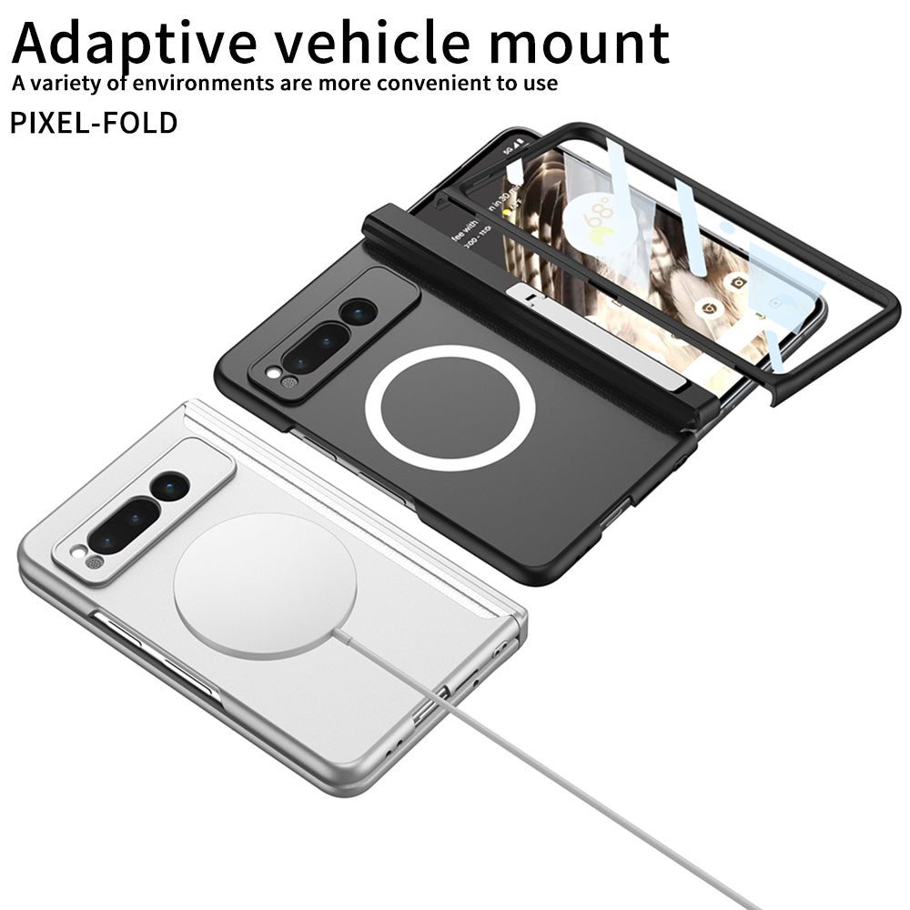 Magnetic Magsafe All-inclusive Invisible Bracket Phone Case For Google Pixel Fold With Back Screen Protector - mycasety2023 Mycasety