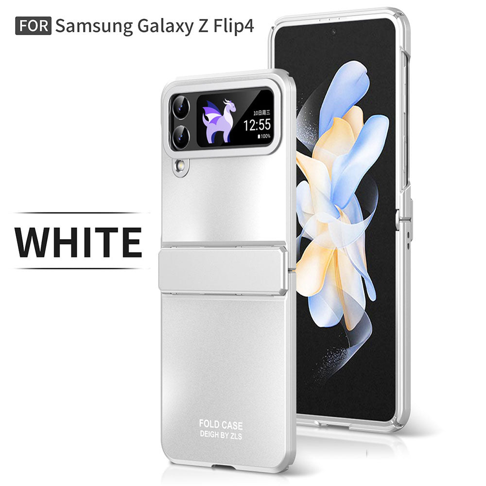 Frosted Plating Phone Case For Samsung Galaxy Z Flip4 Flip3 5G - mycasety2023 Mycasety