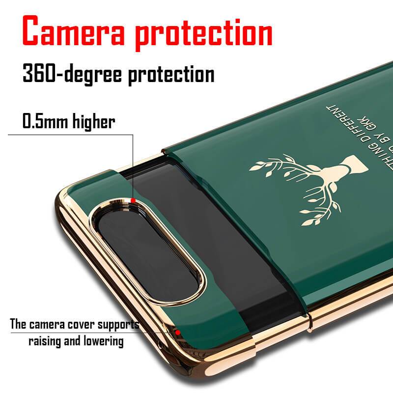 Luxury Plating Deer Pattern Phone Case For Samsung Galaxy A80