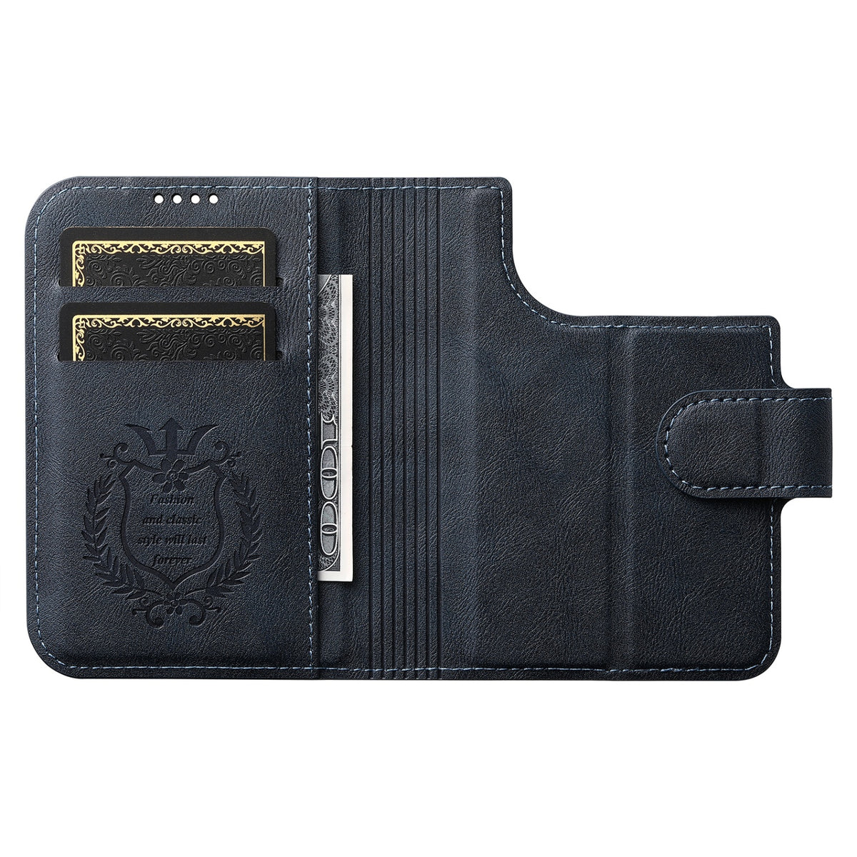iPhone Duo | 2-in-1 Magnetic Leather Wallet Case with Detachable Folio