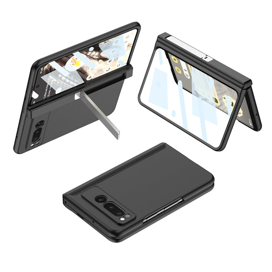 Magnetic All-inclusive Case With Tempered Film For Google Pixel Fold With Damped Folding Bracket - mycasety2023 Mycasety