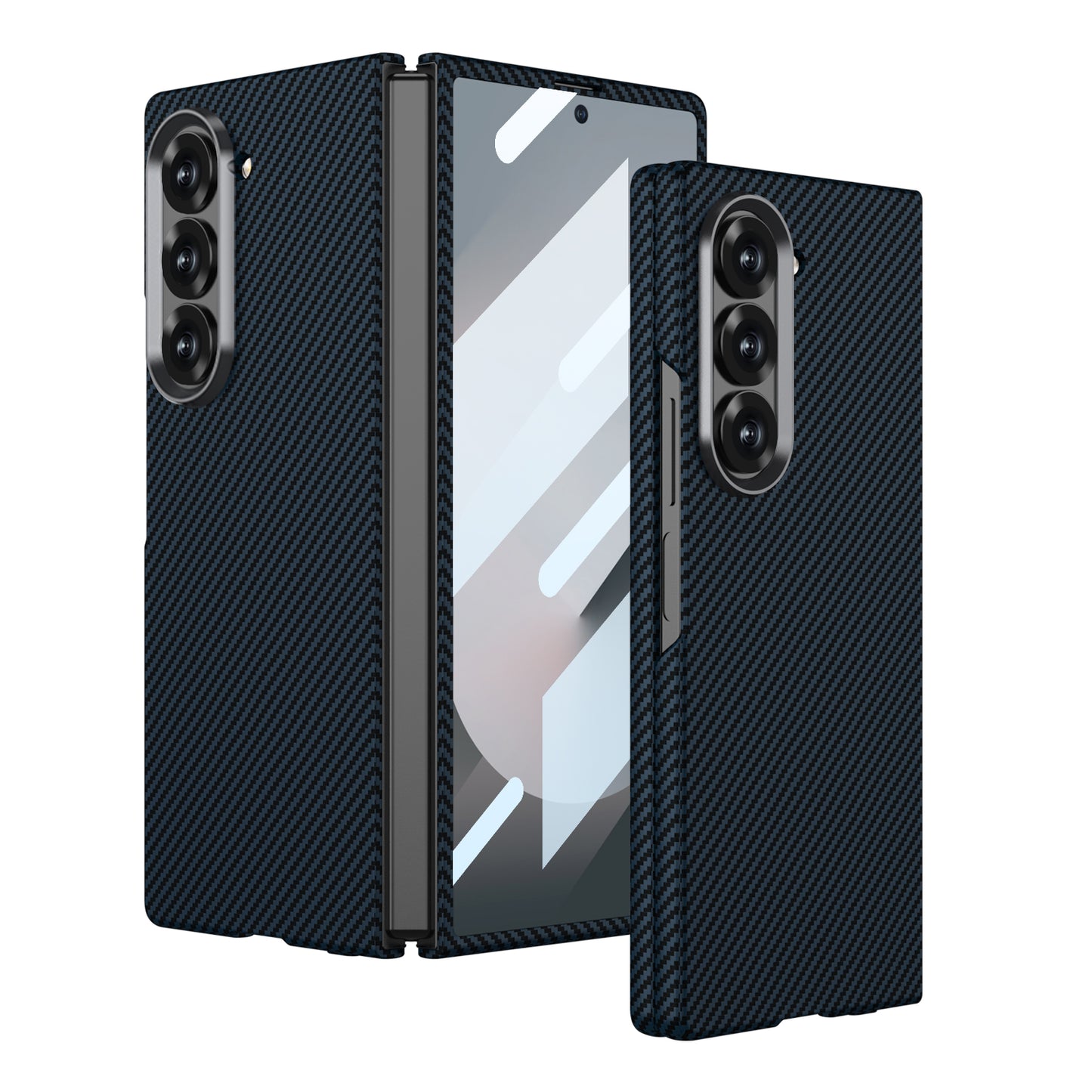 Luxurious Carbon Fiber Shockproof Phone Case For Galaxy Z Fold6