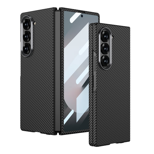 Luxurious Carbon Fiber Shockproof Phone Case For Galaxy Z Fold6