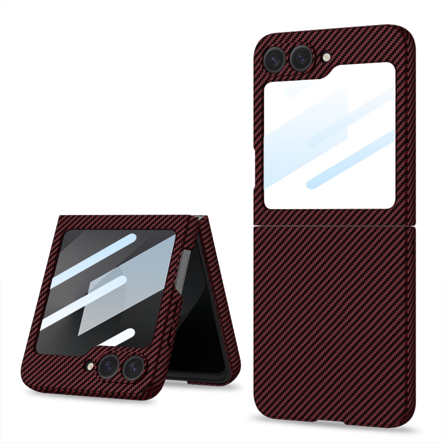 Carbon Fiber Shockproof Phone Case For Galaxy Z Flip6