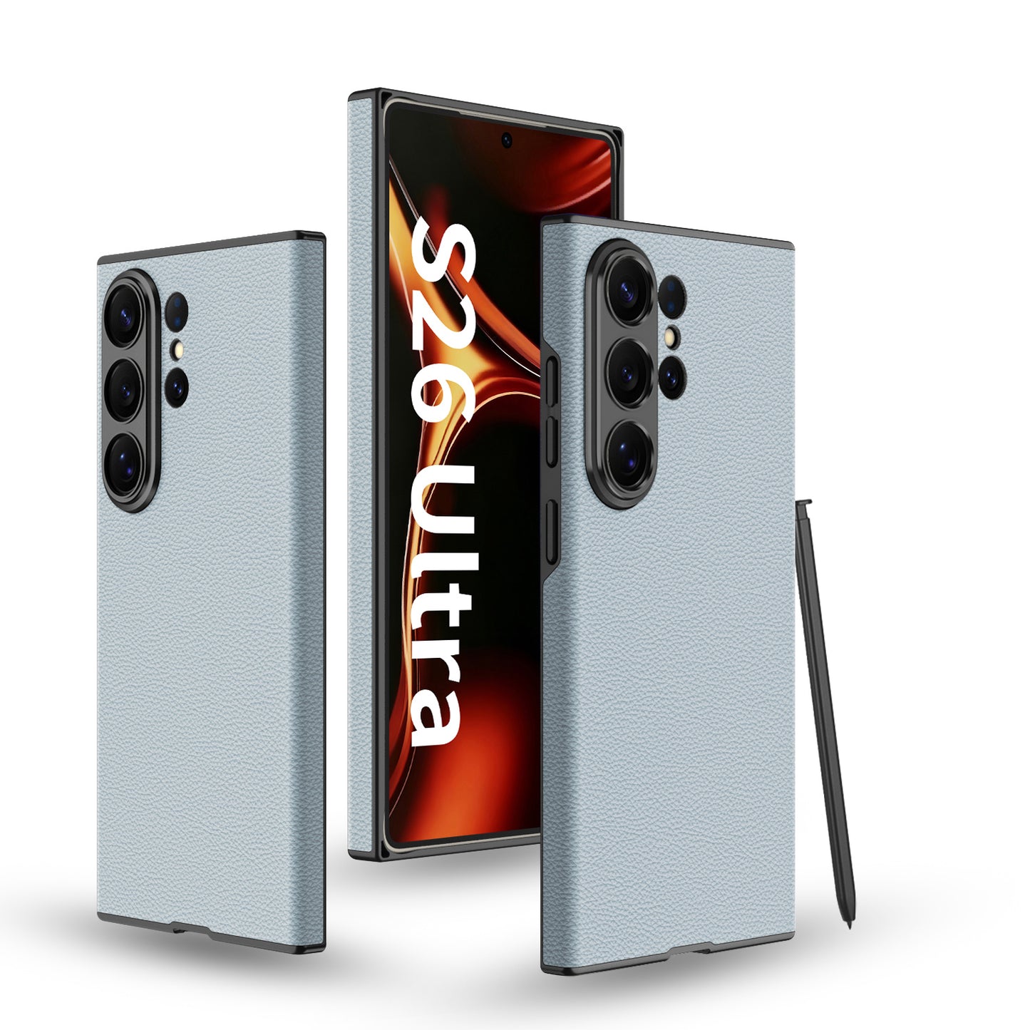 Leather Shockproof Phone Case For Galaxy S26 S25 S24 S23 Ultra