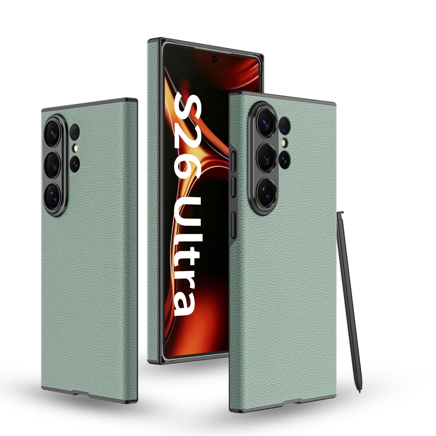 Leather Shockproof Phone Case For Galaxy S26 S25 S24 S23 Ultra