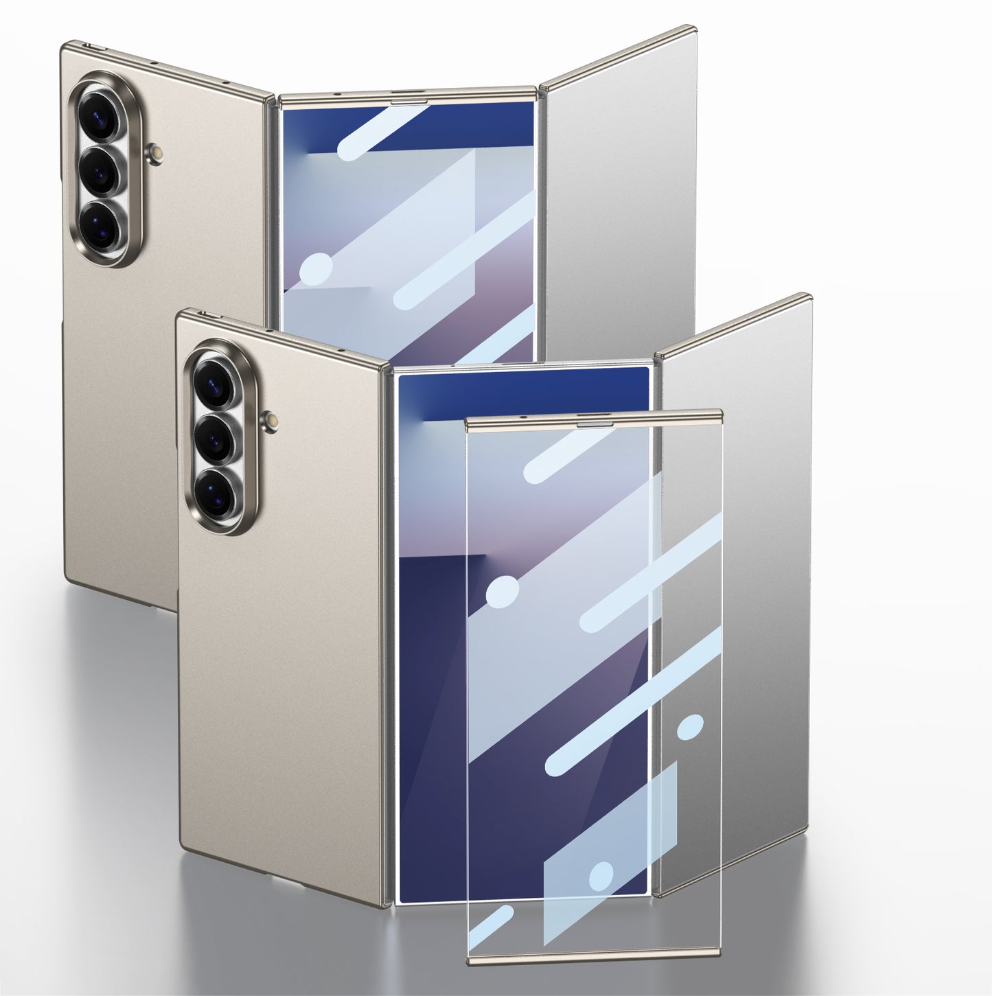 Ultra-thin Phone Case With Screen Protector For Galaxy Z TriFold