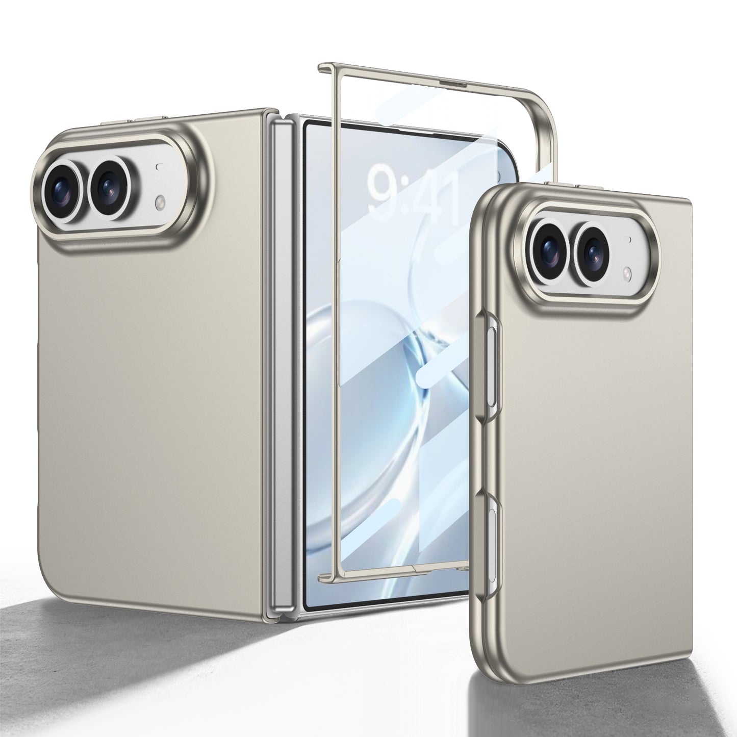 iPhone Ultra | Slim Full‑Coverage Phone Case Built-in Tempered Glass Film