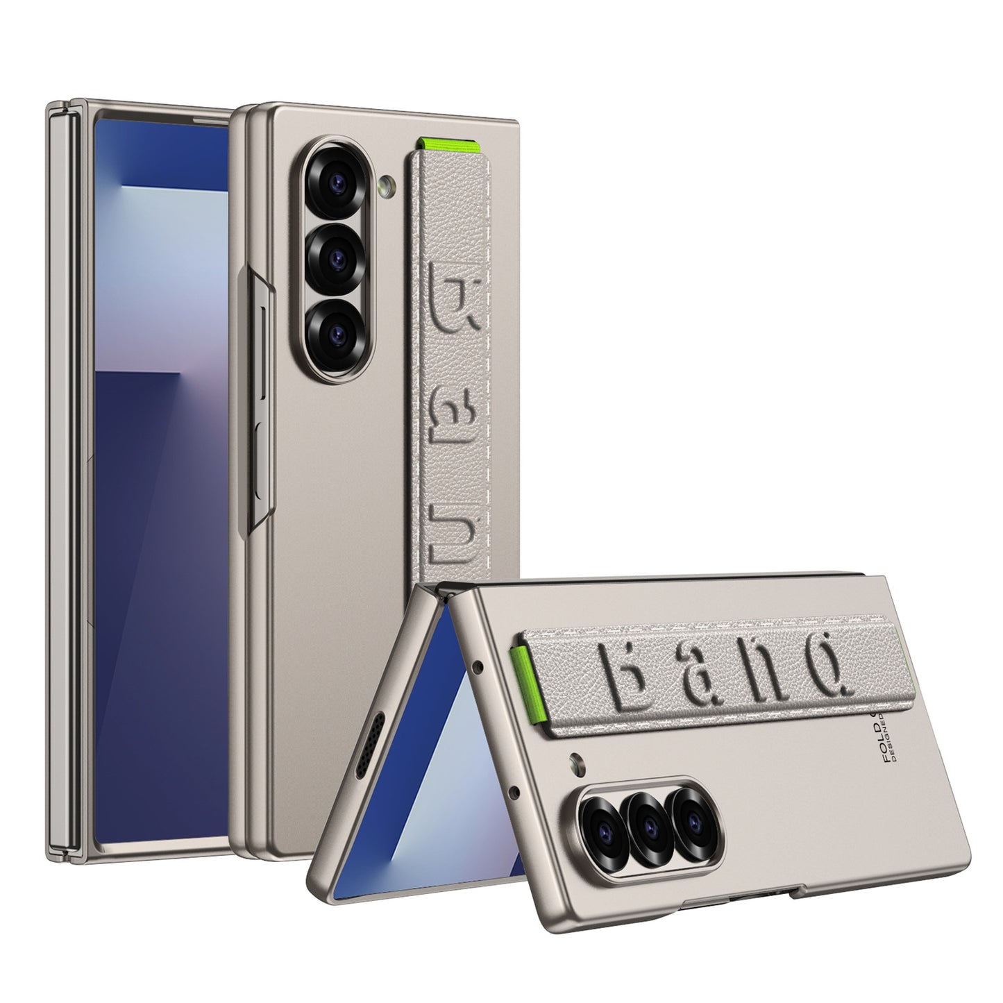 Business-style Wristband Anti-drop Phone Case For Galaxy Z Fold7