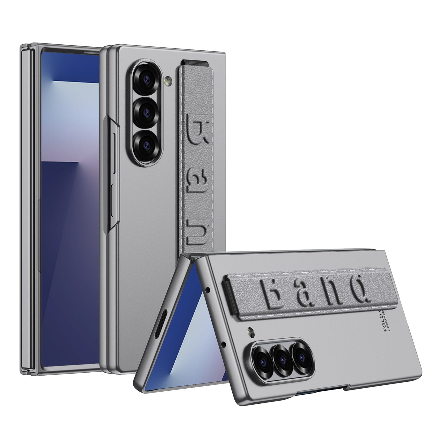 Business-style Wristband Anti-drop Phone Case For Galaxy Z Fold7