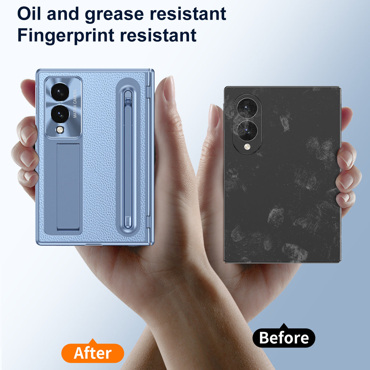 Golden Electroplated Leather Phone Case With Built-in Tempered Glass & Stylus For Galaxy Z Fold 8/7/6/5/4 Wide Ultra