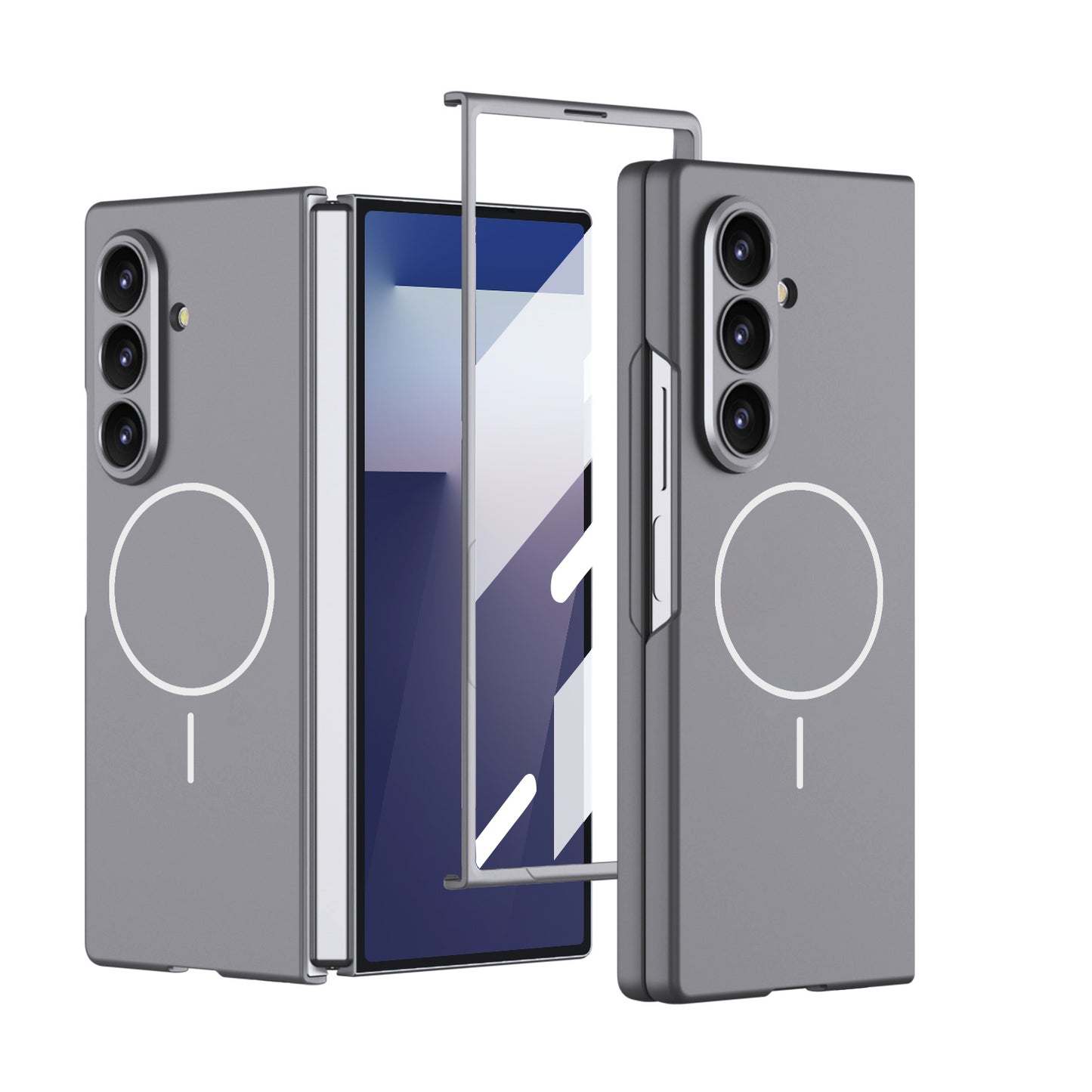 Ultra-thin Magbetic Phone Case With Screen Protector For Galaxy Z Fold7/6