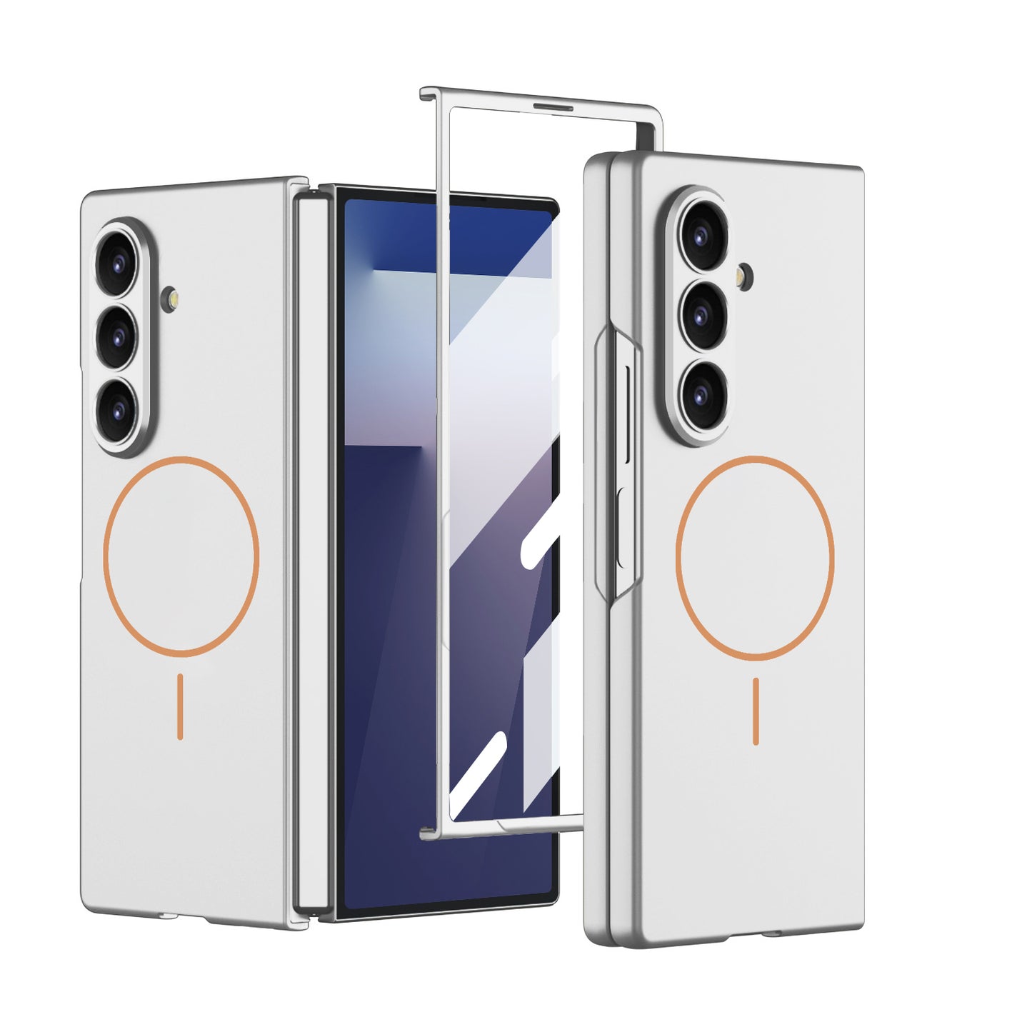 Ultra-thin Magbetic Phone Case With Screen Protector For Galaxy Z Fold7/6