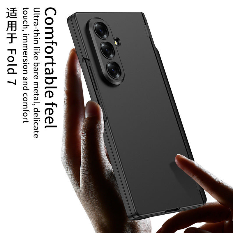 Magnetic Hinge All-included Phone Case With Pen Box For Galaxy Z Fold 7/6/5/4/3