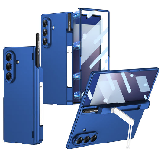 Magnetic Hinge All-included Phone Case With Pen Box For Galaxy Z Fold 7