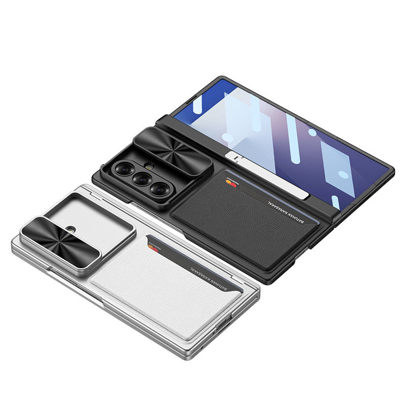 Magnetic Hinge Hidden Bracket All-included Case With Camera Protector For Galaxy Z Fold 7