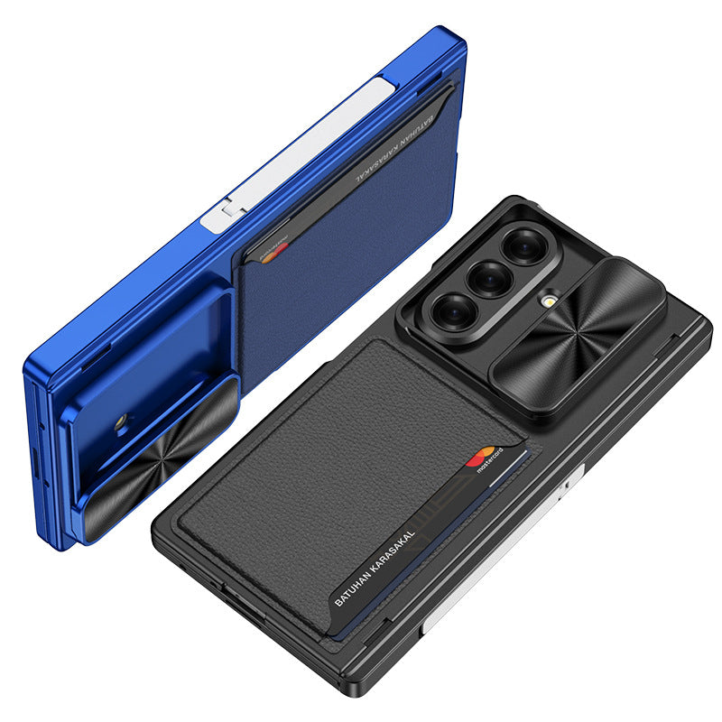 Magnetic Hinge Hidden Bracket All-included Case With Camera Protector For Galaxy Z Fold 7