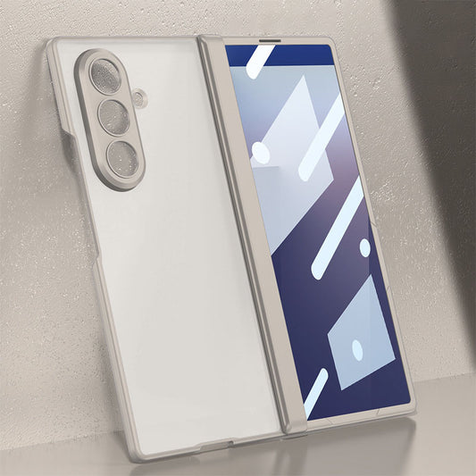 Magnetic Hinge Frosted Phone Case For Galaxy Z Fold 7