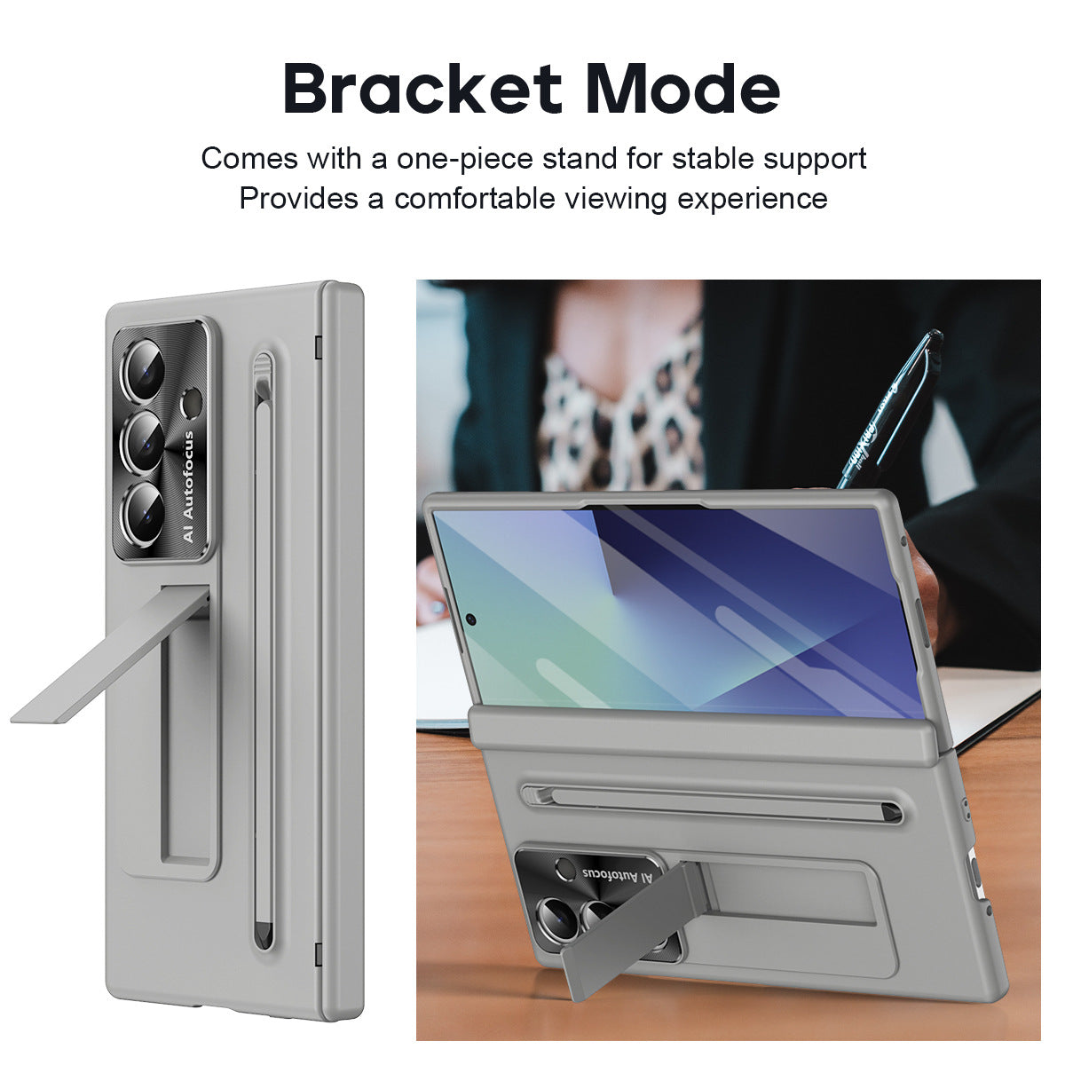 Hinge Protective Phone Case For Galaxy Fold 7/6 With Front Protection Film And Stylus