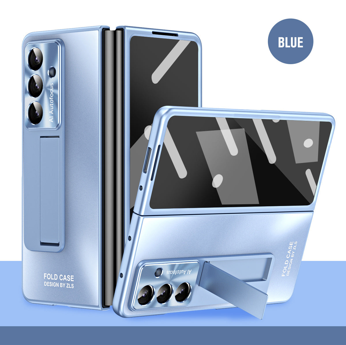 Business Electroplating Shockproof Phone Case With Screen Film & Stylus For Galaxy Z Fold 7/6/5/4/3