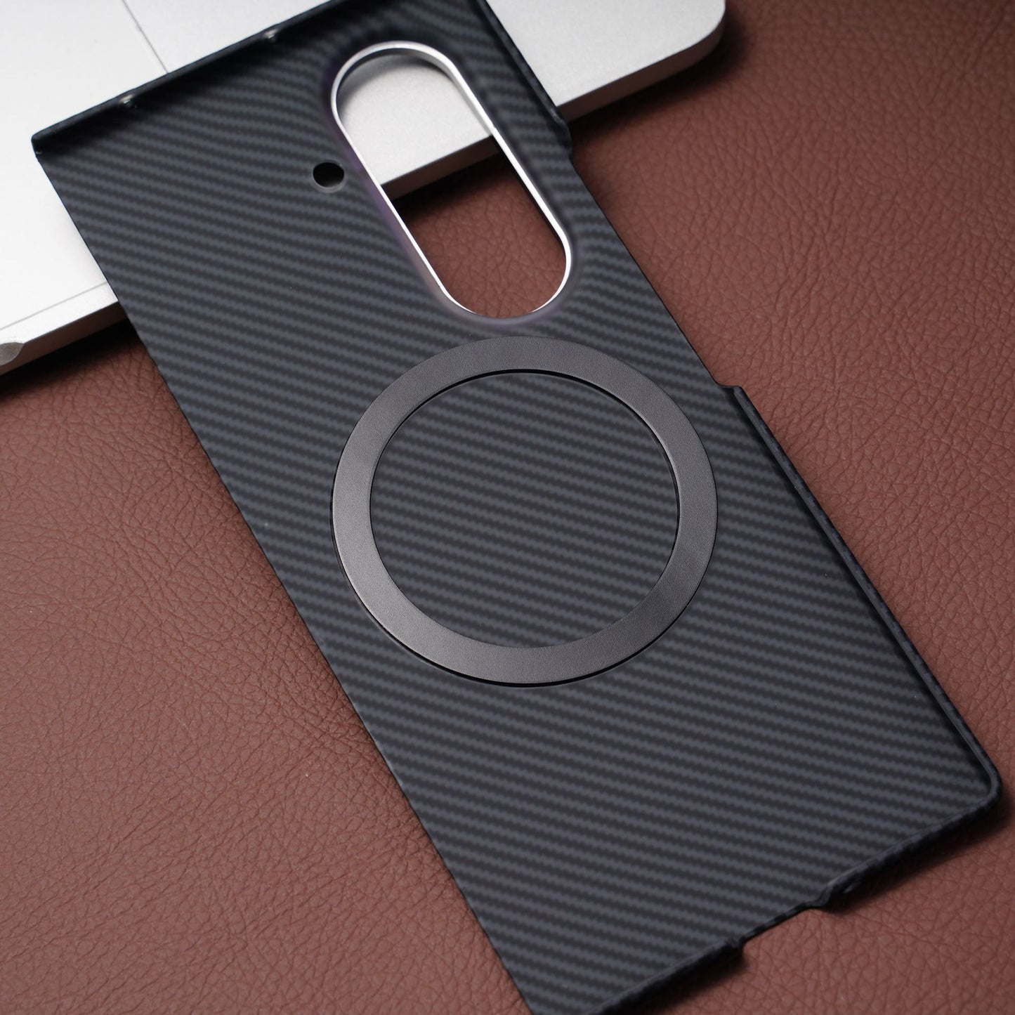 Carbon Fiber Protective Phone Case For Galaxy Z Fold