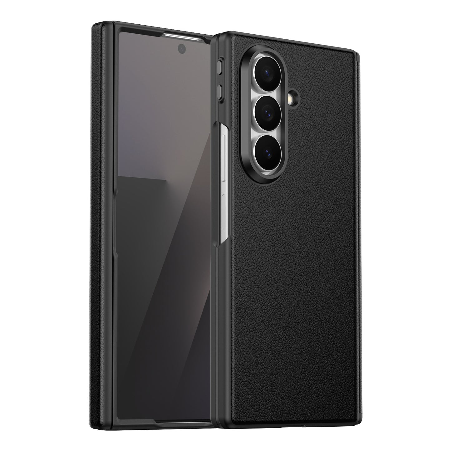 Leather Protective Intelligent Phone Case For Galaxy Z Fold