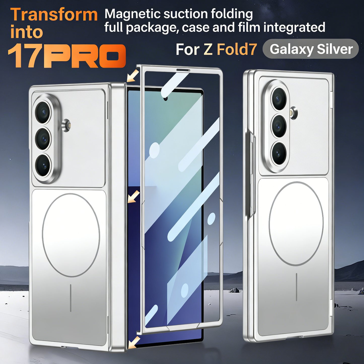 Magnetic Hinge All-included Phone Case For Galaxy Z Fold Series