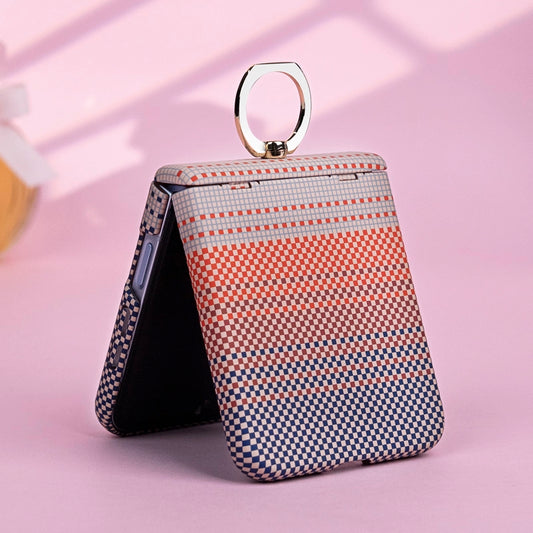 Luxury All-included Carbon Fiber Phone Case For Galaxy Z Flip 7/6/5/4/3