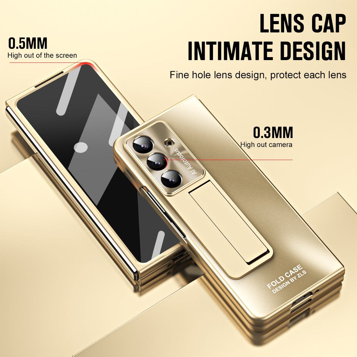 Business Electroplating Shockproof Phone Case With Screen Film & Stylus For Galaxy Z Fold 7/6/5/4/3