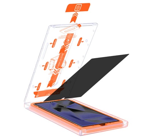 Samsung S23 Phone Screen Protector 9H Dust-Free Cabin Toughened Anti-Peep Anti-Fall 2.5D Finger print Unlock