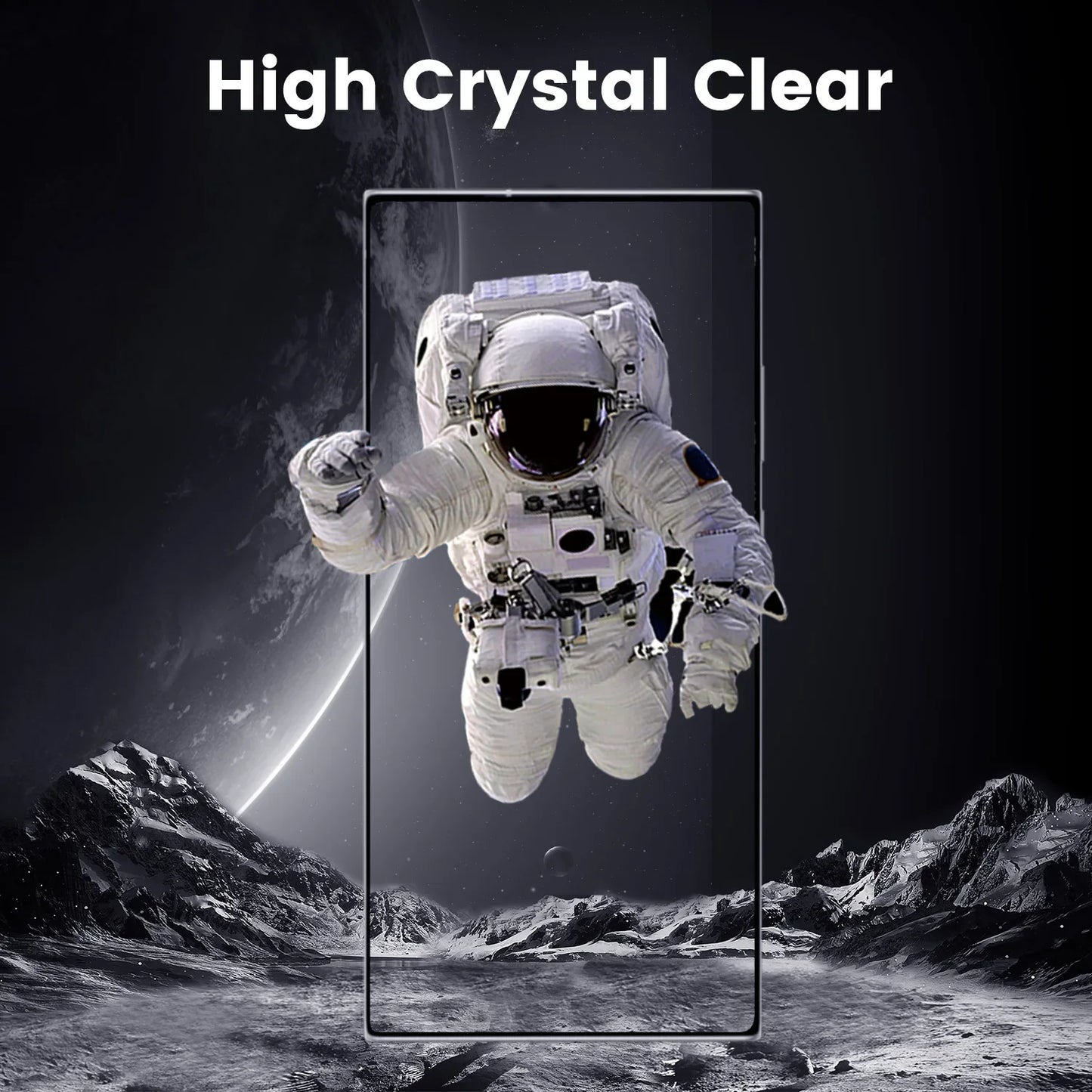 Samsung S22 9H Fingerprint Unlock 2.5D Phone Screen Protective Film Dust-Free Dust-Proof Anti-Fall Second PasteHDClear