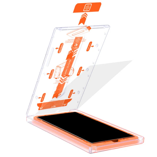 Samsung S22 9H Fingerprint Unlock 2.5D Phone Screen Protective Film Dust-Free Dust-Proof Anti-Fall Second PasteHDClear