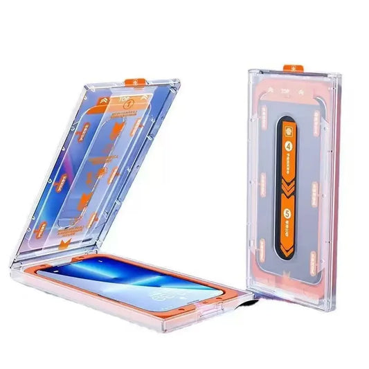 Apple 13promax/13pro/13 Full Screen HD Dust-Free 9H 2.5D Tempered Glass Protective Film Anti-Fingerprint Dust-Proof