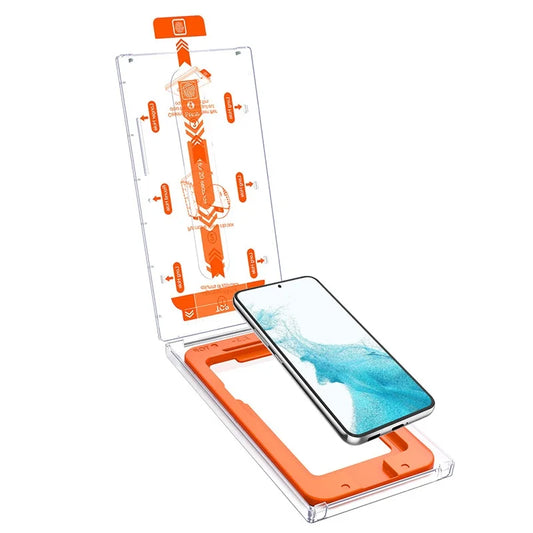 Samsung S23 Mobile Phone Protective Film HD Clear Dust-Free Cabin Steel Screen 9HAnti-Fall Second Paste 2.5D Finger print Unlock