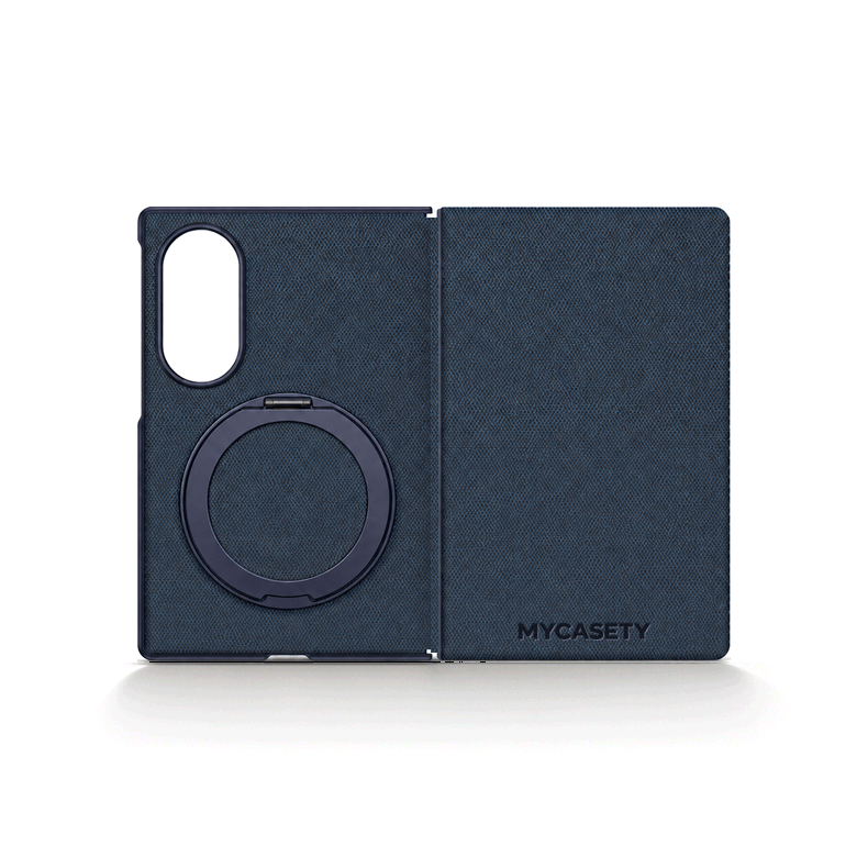 Galaxy Z Fold8 | Magnetic Flip Phone Case with Expandable Cover & Built-in Magnetic Ring Holder | 🔥 Limited-Time 50% OFF 🏷️🎉🥳