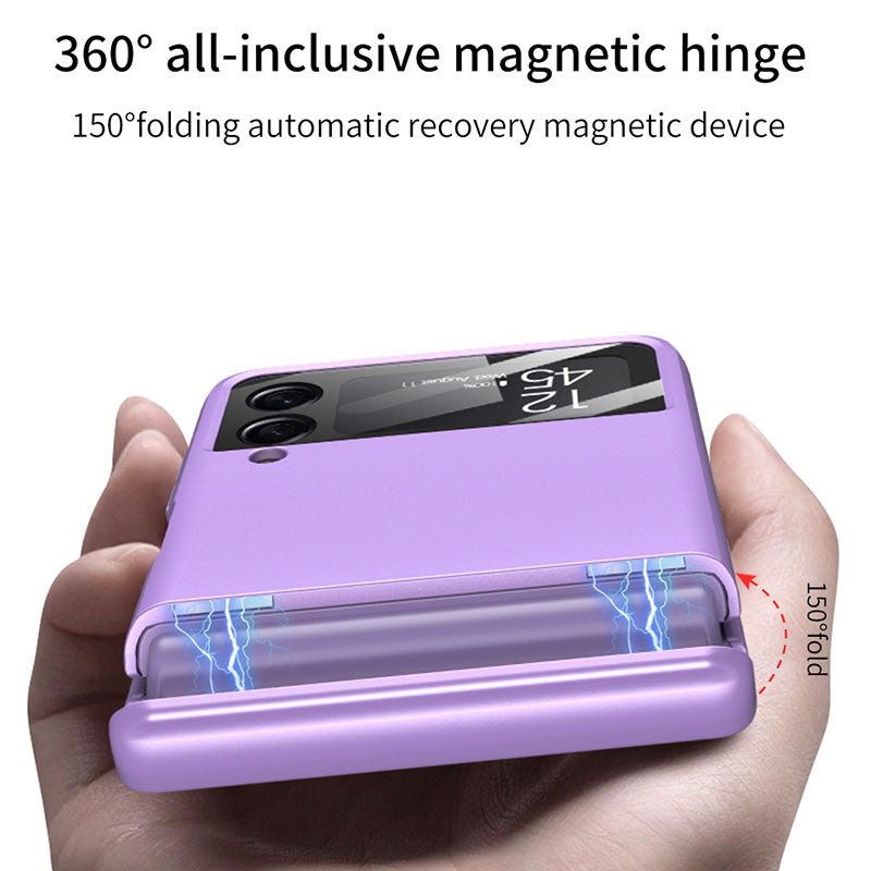 Magnetic All-included Shockproof Phone Case For Samsung Galaxy Flip5 Flip4 Flip3 5G - mycasety2023 Mycasety