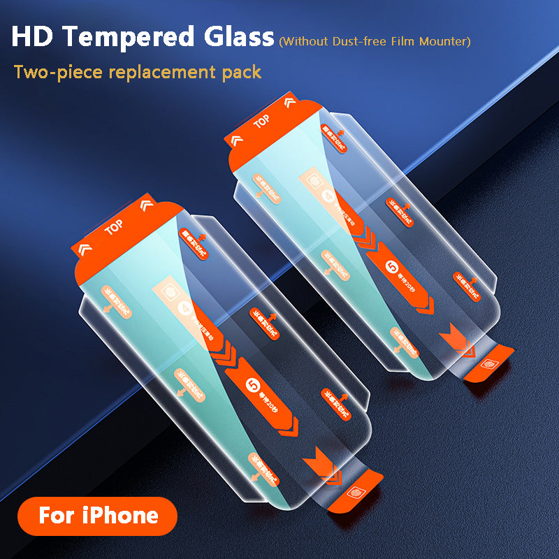 Premium Screen Protector For iPhone With Dust-free Film Mounter