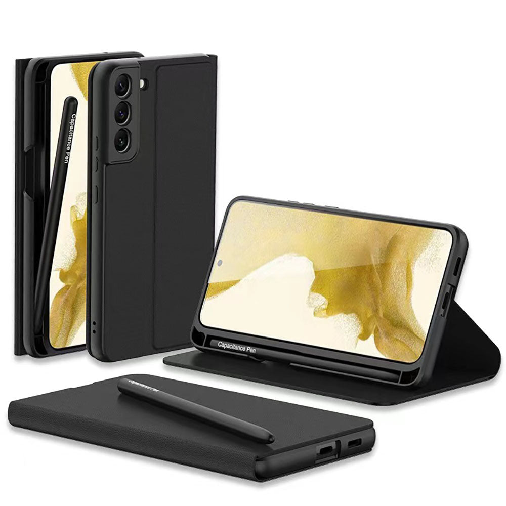 Flip Magnetic Leather Phone Case For Samsung - mycasety2023 Mycasety