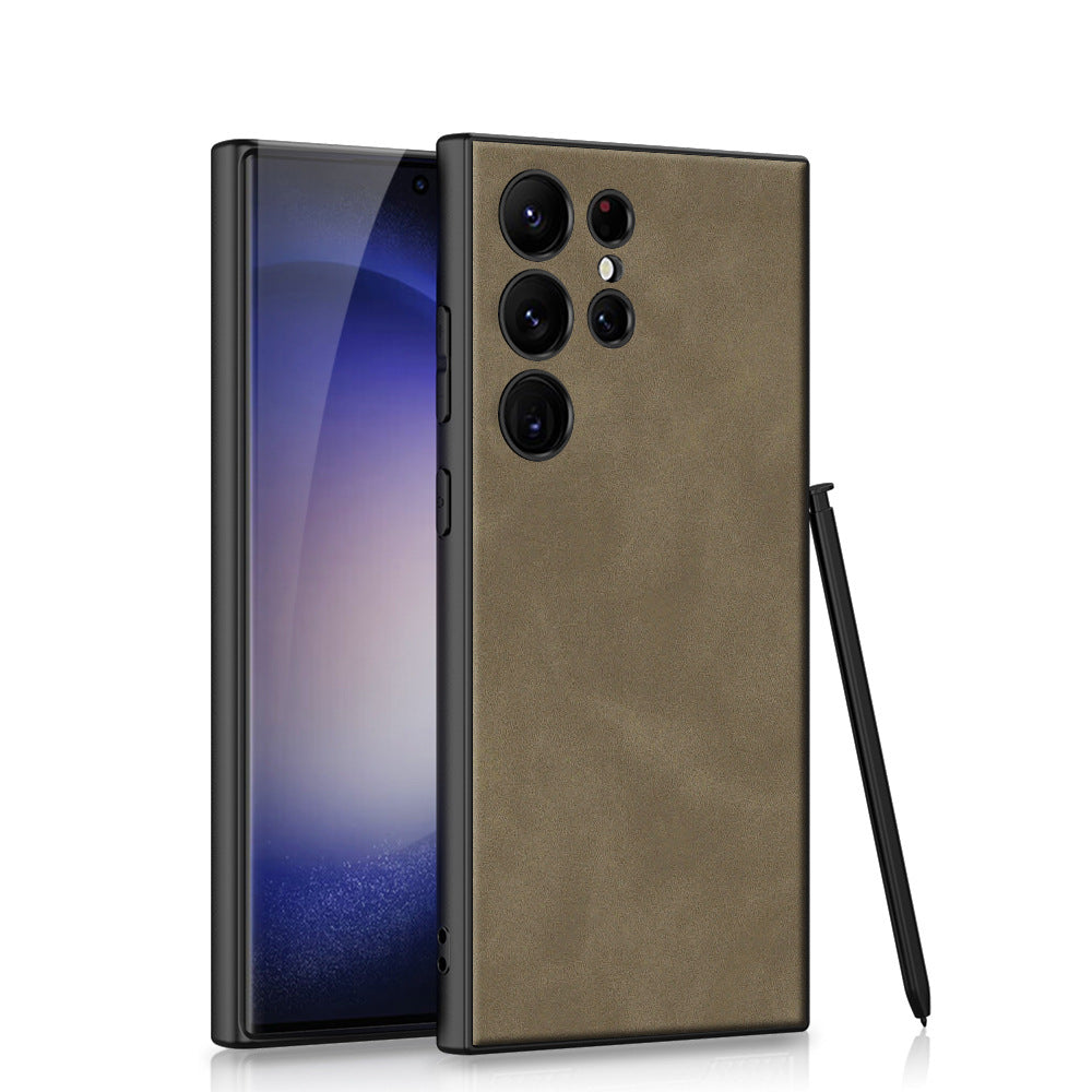 Matte Texture Leather Phone Case for Samsung - mycasety2023 Mycasety